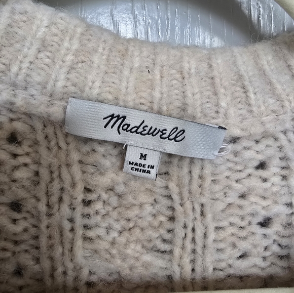 Madewell Cable Knit Sweater - Picture 3 of 4